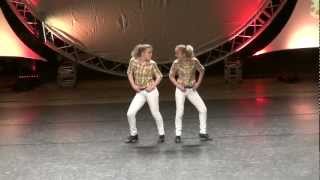 Morgan and Madison Mallum  Traditional Clogging Duet [upl. by Noiramaj]