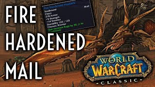 WoW Classic Guide  Fire Hardened Mail  Alliance Warrior Class Quest [upl. by Anhej]