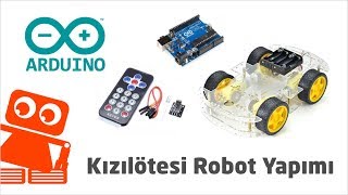 Arduino Robot Yapımı  Kızılötesi Kumanda Kontrollü  Robotistan [upl. by Nnayhs321]