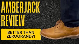 Amberjack Shoe Review  FINALLY a better Cole Haan Zerogrand Alternative [upl. by Airottiv]