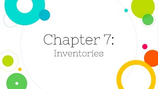 Financial Accounting Chapter 7 Inventories [upl. by Tavey]