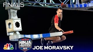 Joe Moravsky Storms Through Stage 2  American Ninja Warrior Vegas Finals 2019 [upl. by Nocaed469]