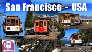 THE CABLE CAR SYSTEM OF SAN FRANCISCO 2016 [upl. by Kristien904]