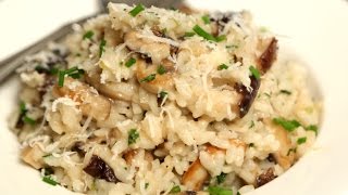 Mushroom Risotto  Rice Recipes  Italian Cuisine  Ruchis Kitchen [upl. by Starobin]