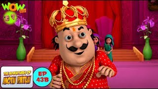 Motu Patlu Cartoons In Hindi  Animated cartoon  Prince Motu Wow Kidz [upl. by Charteris59]