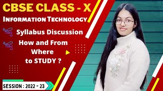 Syllabus of Class 10 Information Technology 402  Session 2022  23 [upl. by Allenotna]