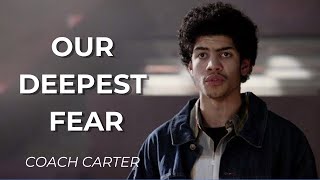 Coach Carter Our Deepest Fear  Inspirational Scene [upl. by Rebeh]