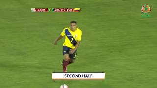 Brasil 0 vs Ecuador 0 Resumen [upl. by Thaddus408]