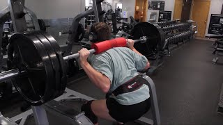 NEW LEG MACHINE AND 315 SQUAT PR [upl. by Ahcurb]