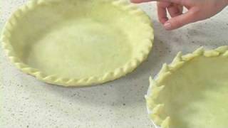 How to Crimp Decorative Pie Crusts [upl. by Elyag]