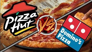 DOMINOS Vs PIZZA HUT  Honest Review [upl. by Killam194]