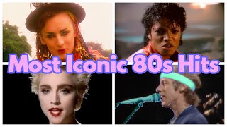 The 100 most iconic songs of the 80s New Version [upl. by Iinde]