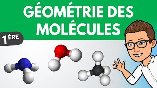 Comment déterminer la géométrie dune molécule   1ère spé  PhysiqueChimie [upl. by Zahavi]