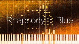 Gershwin Rhapsody In Blue piano solo [upl. by Thar963]