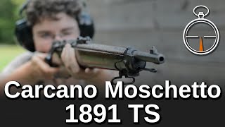 Minute of Mae Italian Carcano Moschetto 1891 TS [upl. by Vinita]