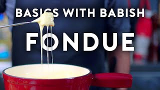 Cheese Fondue  Basics with Babish [upl. by Bord]