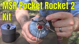 MSR Pocket Rocket 2 Cookset Review [upl. by Eneg86]