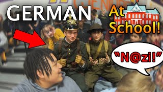 We wore WW1 GERMAN uniforms to school [upl. by Bury506]