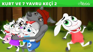 Yeni Masal  Kurt ve 7 Yavru Keçi Çizgi Filmi  Adisebaba [upl. by Acilegna]