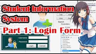 Student Information System Project Part 1 Visual Basic and Ms Access [upl. by Gnuhn553]