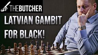 World First Chess Master Teaches Latvian Gambit for Black [upl. by Pare157]