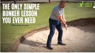 The Only Simple Simple Bunker Lesson You Need [upl. by John]