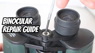 How to repair a loose binocular focus mechanism [upl. by Rhodie516]