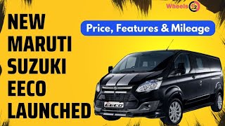 NEW Maruti Suzuki Eeco Launched  5seater 7seater  CNG Eeco [upl. by Aseek]