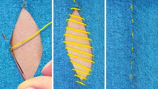 23 CLEVER SEWING HACKS AND CRAFTS [upl. by Pigeon761]