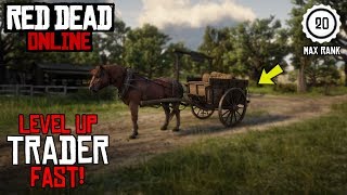 FASTEST way to Level Up the TRADER ROLE in Red Dead Redemption Online  Trader Role Simple Guide [upl. by Odraboel]