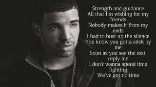 Drake One Dance lyrics [upl. by Corine]