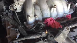 Nissan 35L spark plug replacement [upl. by Lacim590]