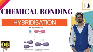 Chemical Bonding । Class 11 L6 । Hybridisation [upl. by Norramic]