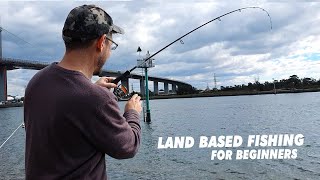 LAND BASED FISHING FOR BEGINNERS [upl. by Arreik827]