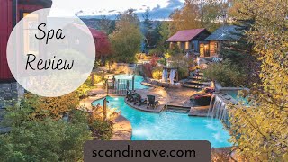 Scandinave Spa Blue Mountains  Scandinavian Baths Ontario REVIEW [upl. by Mitman854]