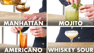 How To Mix Every Cocktail  Method Mastery  Epicurious [upl. by Werd983]