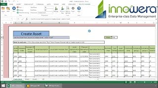 AS01  Create Asset Master Record From Excel [upl. by Sacram]