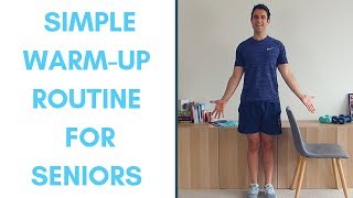 Essential Standing WarmUp Routine for Seniors Before Exercise [upl. by Gibert]