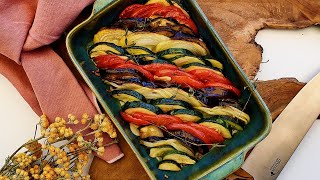 recette du tian de légumes facile [upl. by Welker341]