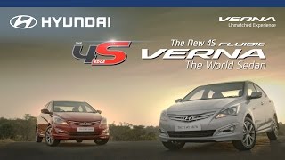 Hyundai  4S Fluidic Verna  The World Sedan  Television Commercial TVC [upl. by Lukey]