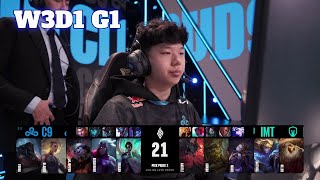 C9 vs IMT  Week 3 Day 1 S14 LCS Spring 2024  Cloud 9 vs Immortals W3D1 Full Game [upl. by Colby677]