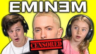 KIDS REACT TO EMINEM [upl. by Annahsad]