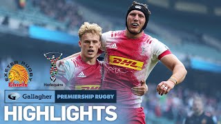 Exeter v Harlequins  FINAL HIGHLIGHTS  Gallagher Premiership 202021 [upl. by Aeniah]