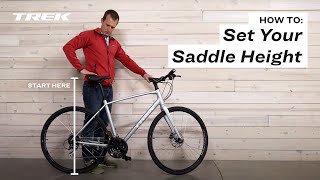 How To Set Your Saddle Height [upl. by Guillaume690]