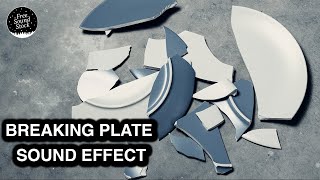 Breaking Plate Sound Effect [upl. by Aipotu389]