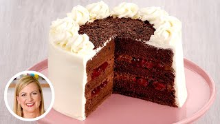 Professional Baker Teaches You How To Make BLACK FOREST CAKE [upl. by Rockafellow]