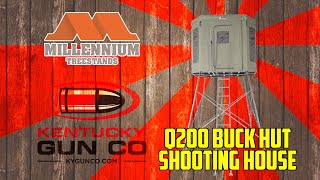 Millennium Q200 Buck Hut Shooting House [upl. by Razid213]