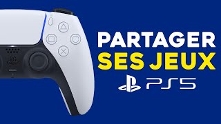 COMMENT PARTAGER SES JEUX PS5 AVEC UN AMI  TUTO [upl. by Etnauq]