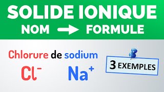 Comment déterminer la FORMULE dun COMPOSÉ IONIQUE   PhysiqueChimie [upl. by Nylesoy]