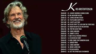 Kris Kristofferson Greatest Hits  Kris Kristofferson Playlist [upl. by Montana]